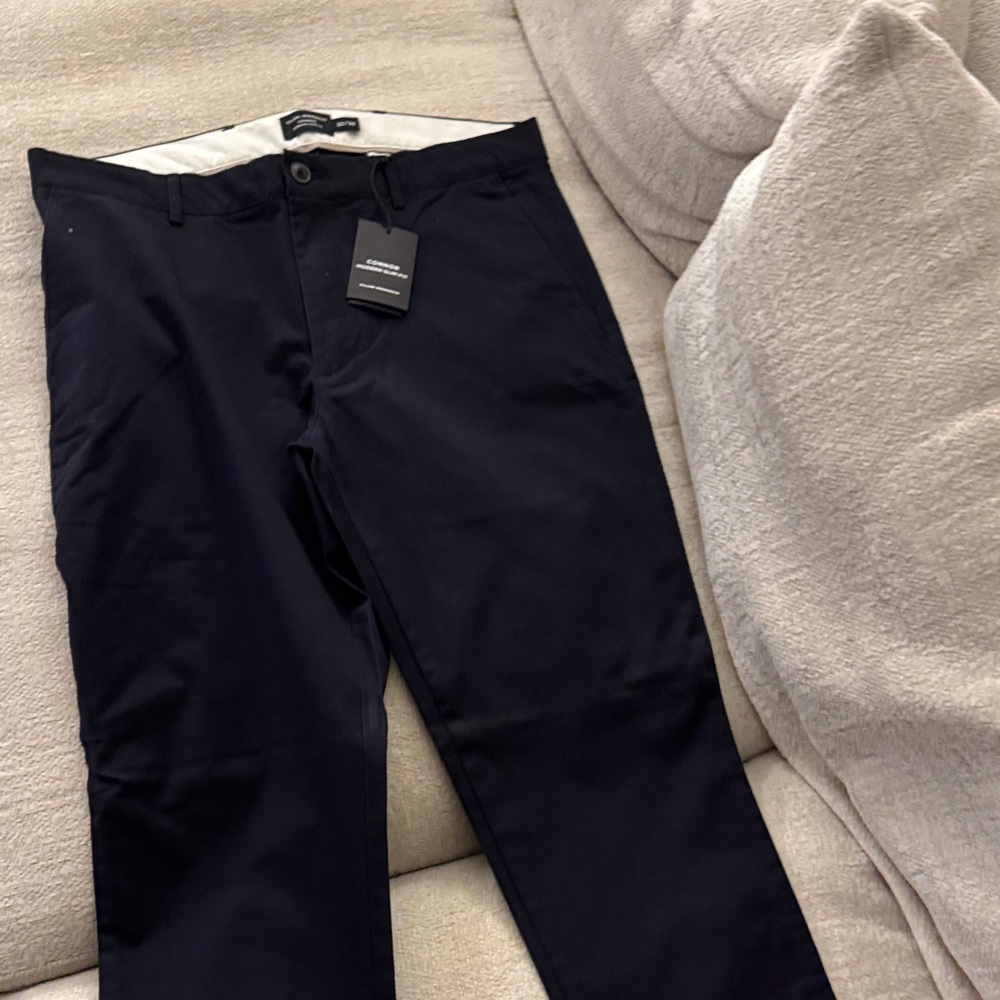 Club Monaco Men's Navy Chinos